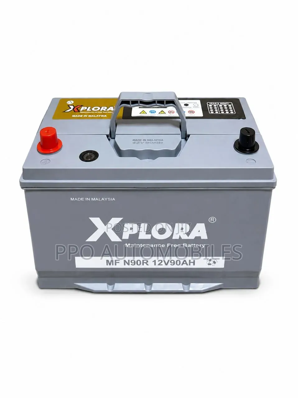 12V 80ah R Xplora Malaysian Battery