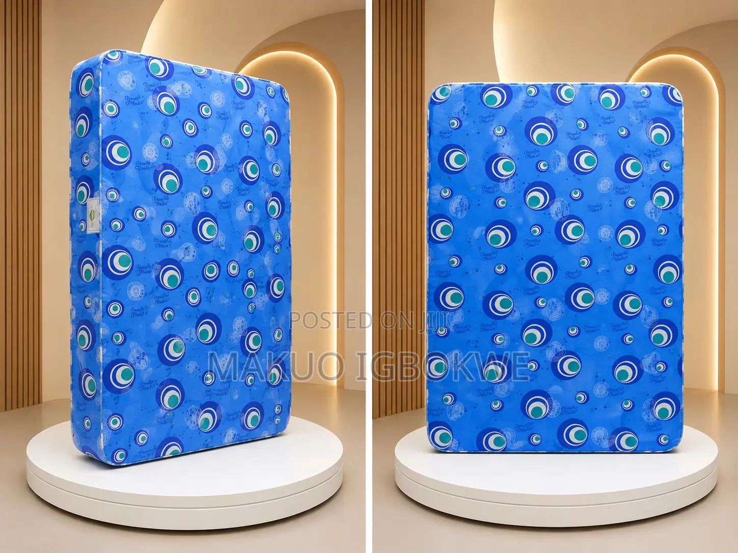 (Ph) 9(8)Inches 6ft by 4.5ft Mouka Koko Comfy Family Size