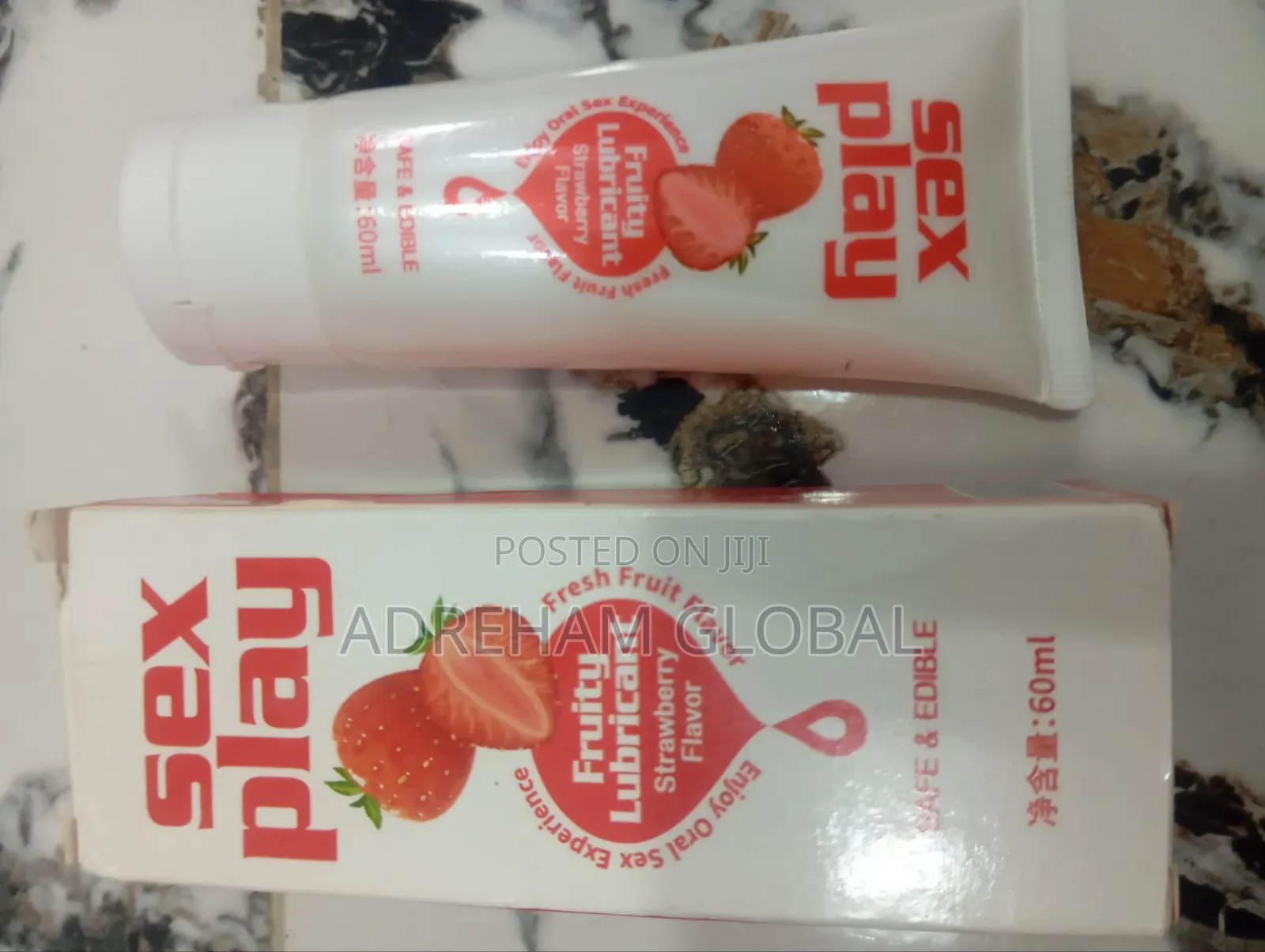 60ml SEX PLAY Waterbased Lubricant.