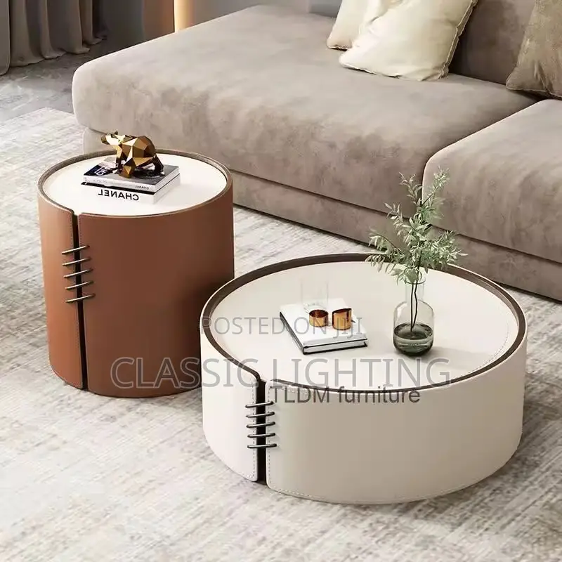 Luxury Center Table Modern Coffee Tables Living Room Round Tea Table