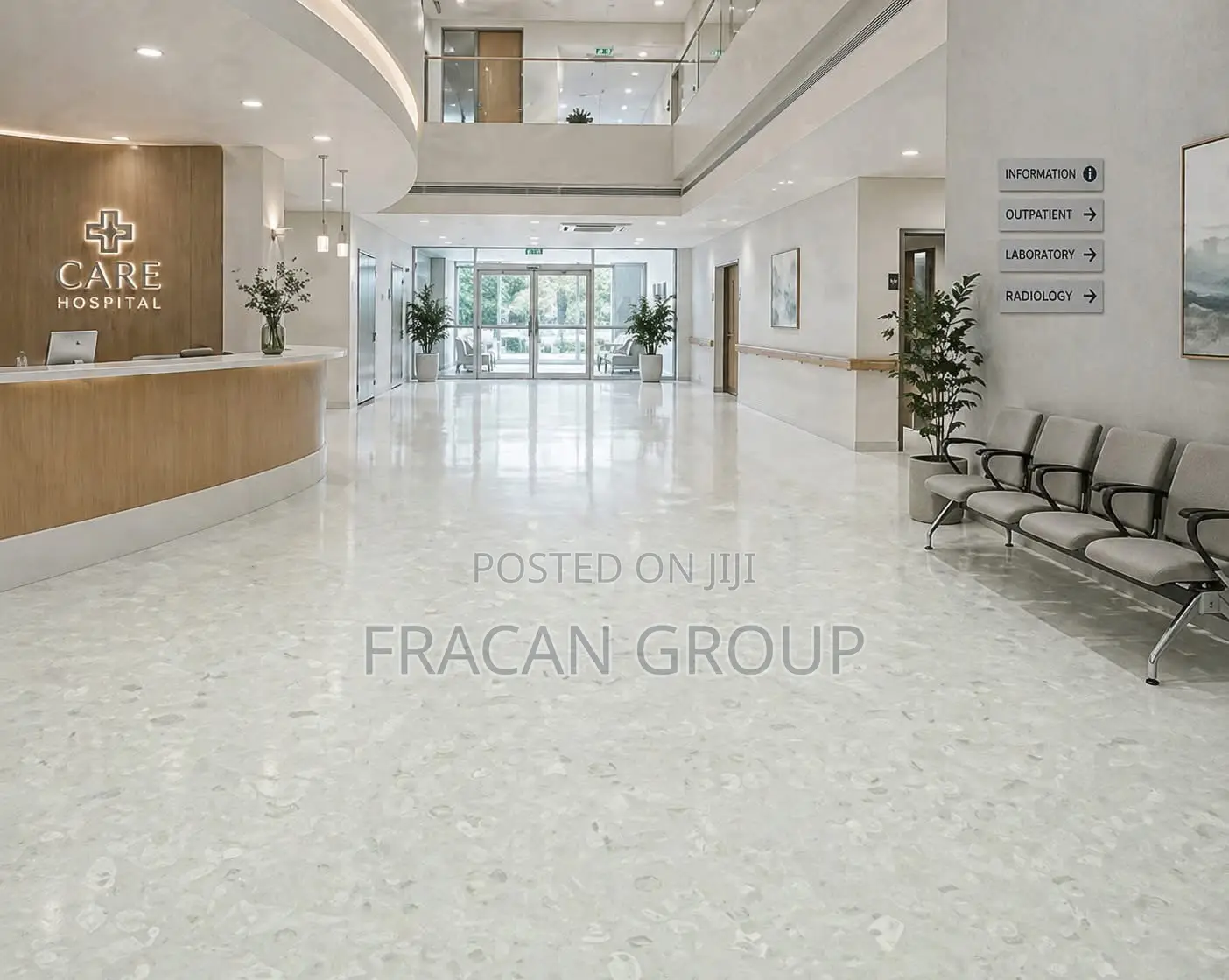 Homogeneous Vinyl Hospital Carpet