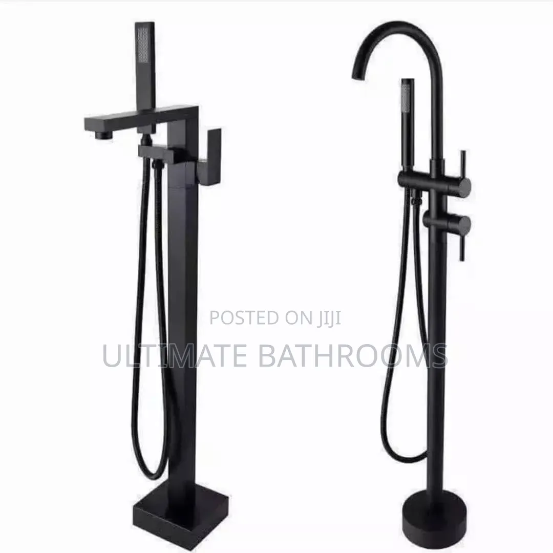Luxury Standing Bath Tap – Elegant Freestanding Bathtub Faucet