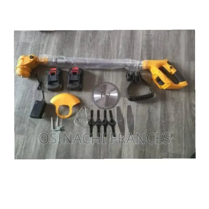 Cordless Grass Trimmer Machine With 2 Battery