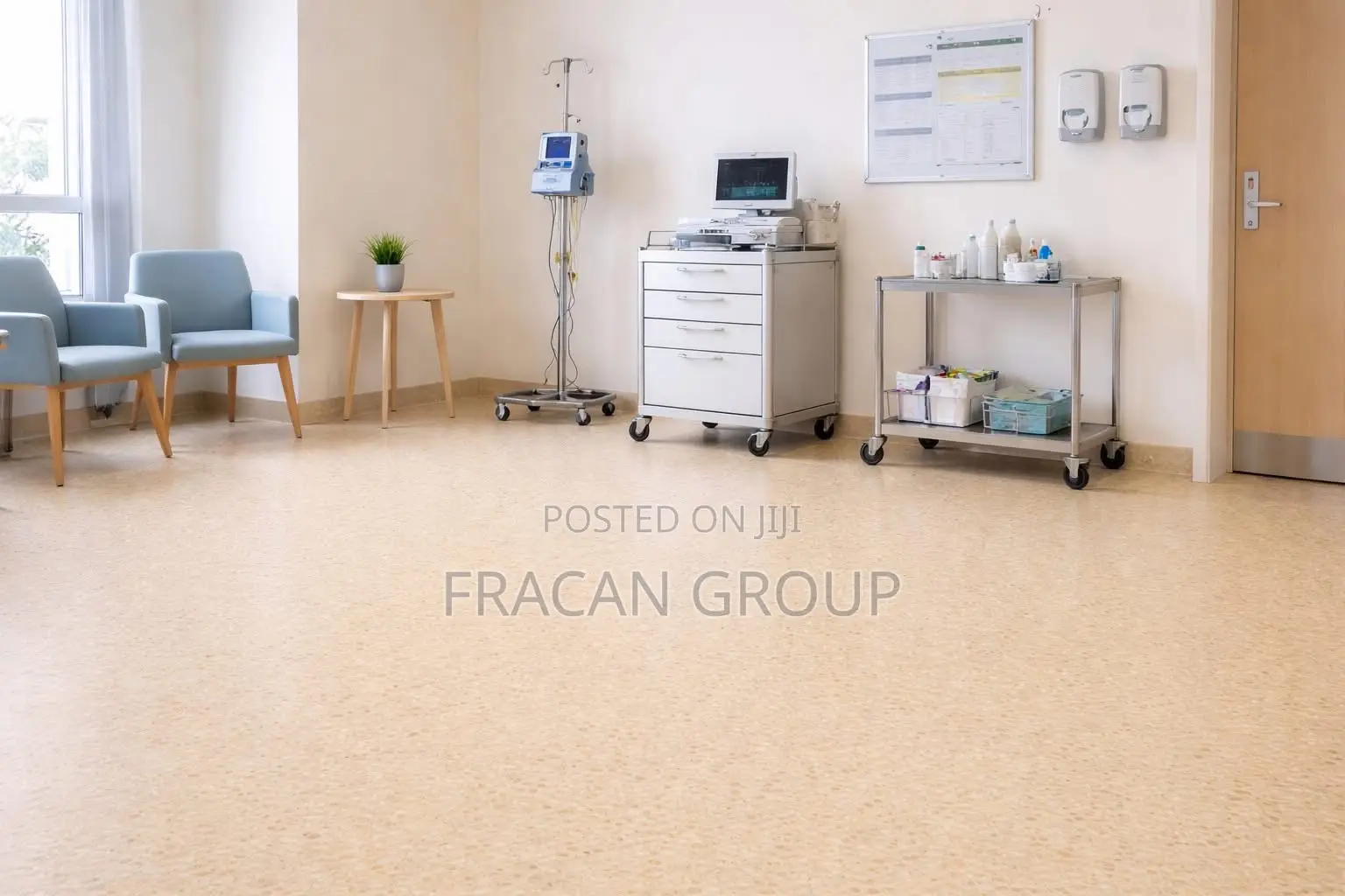 Homogeneous Hospital Vinyl Carpet