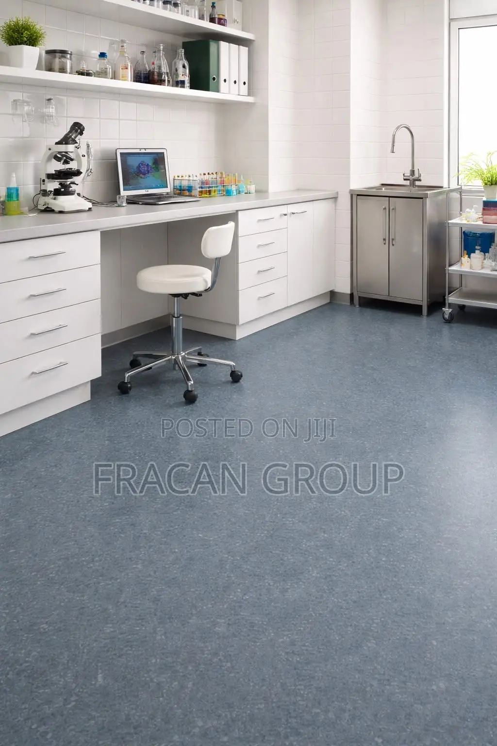 Homogeneous Hospital Vinyl Carpet