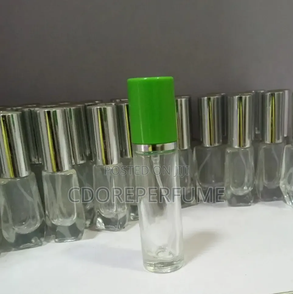 Transparent Bottles and Perfume Bottle