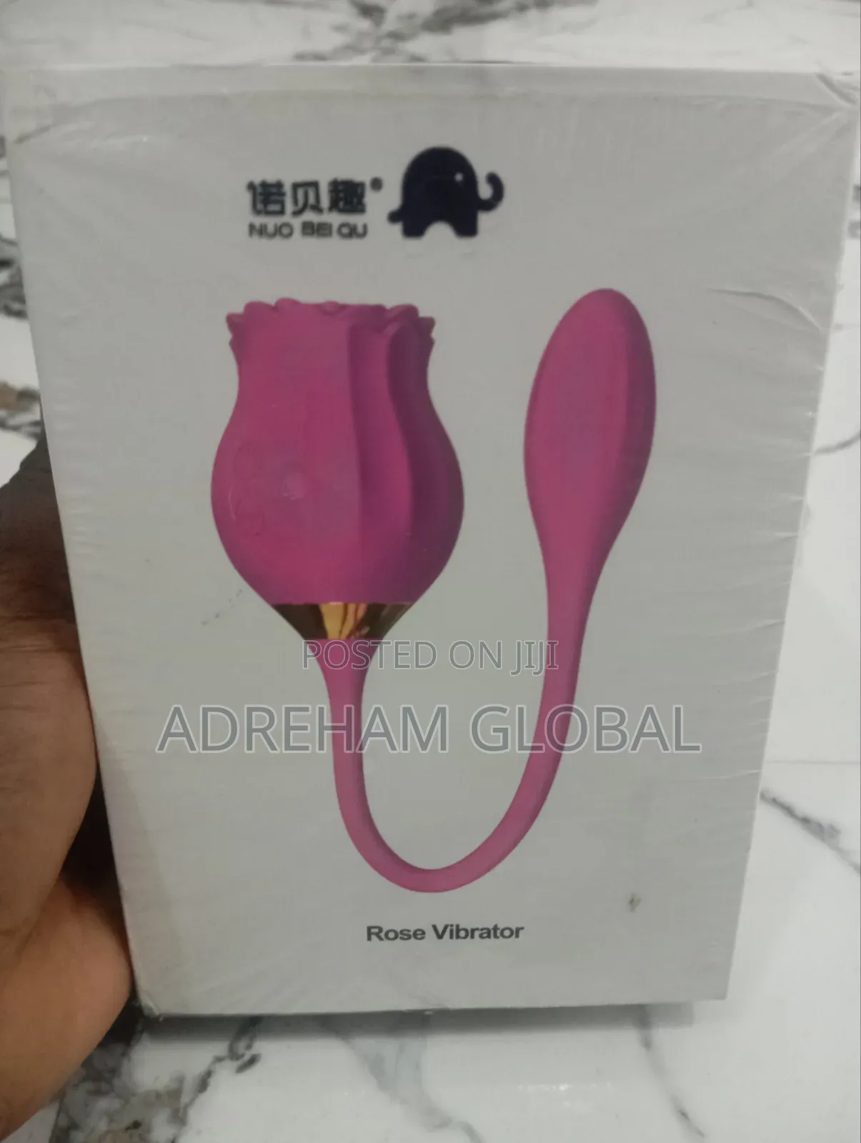 New 2in1 Rose Sucking Vibrator + Jumping Egg Shaker