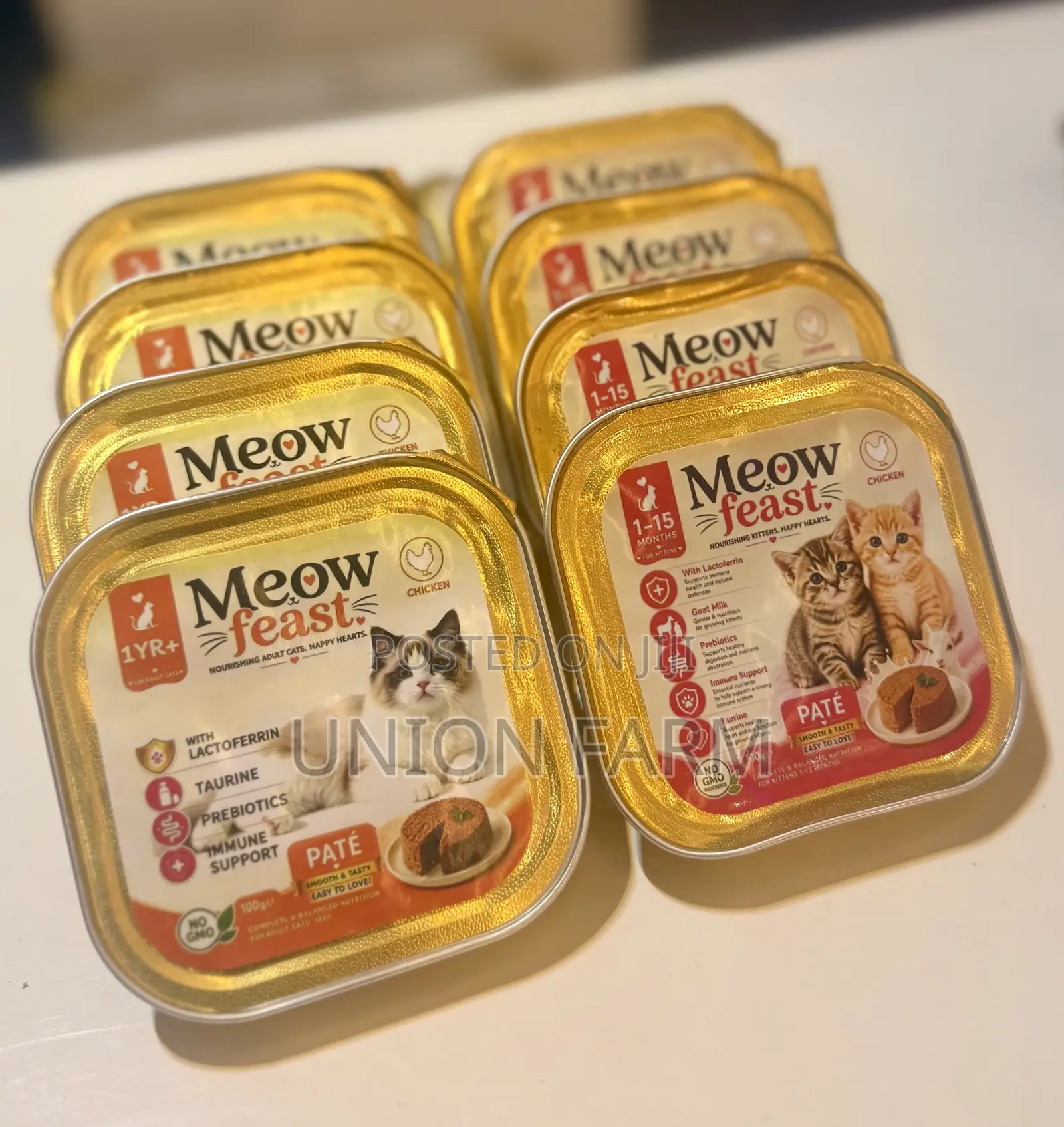 Meow Feast Pate Cat Food