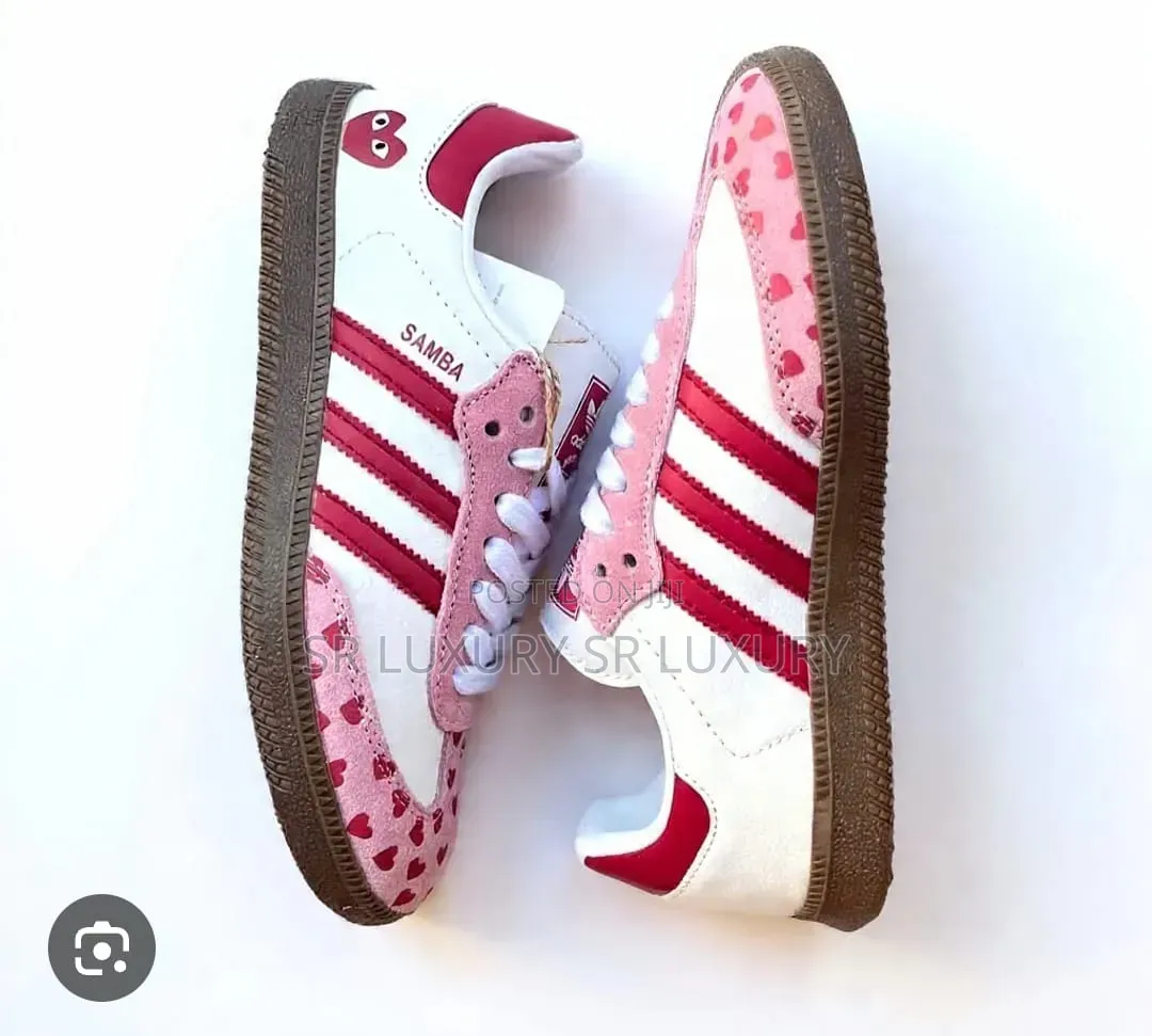 Premium Quality Pink Low-Top Sneakers