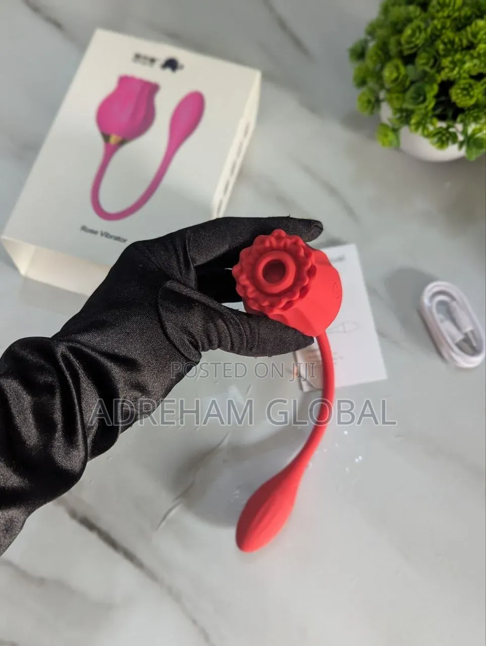 Rose Sucking Vibrator + Egg Shaker