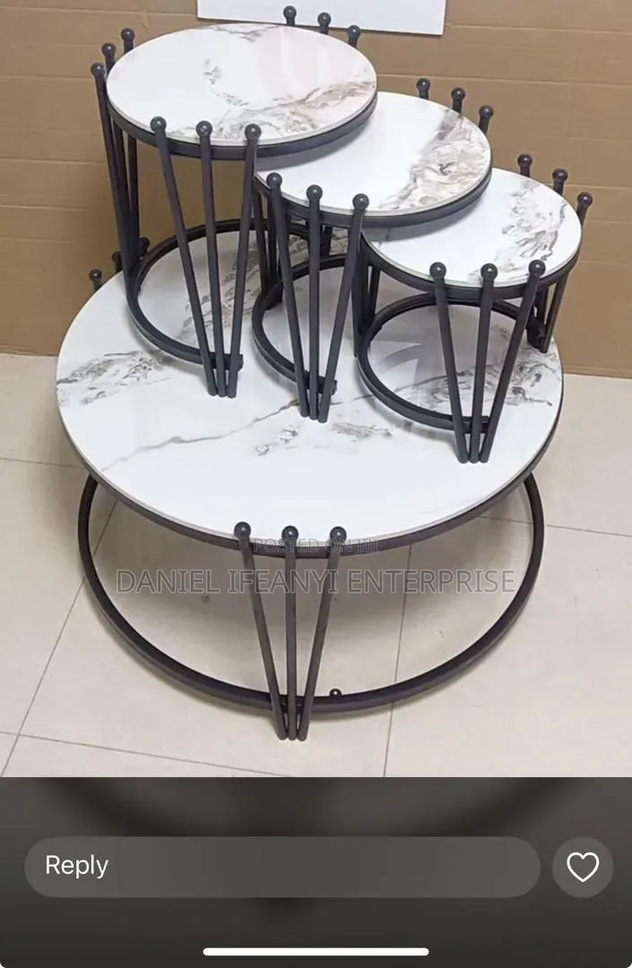 Marble Center Table 4pieces