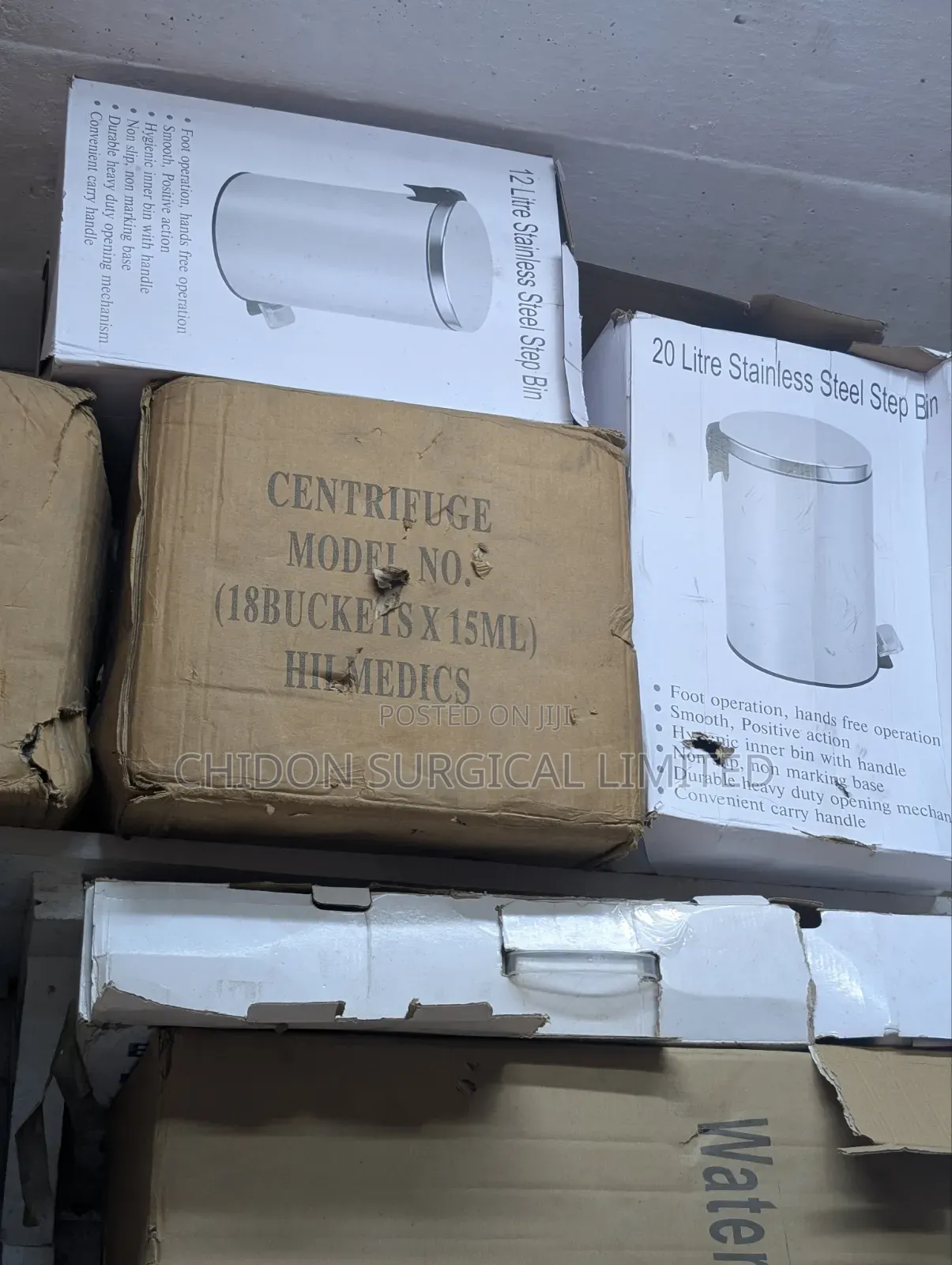 Stainless Steel Step Bin (Pedal Bin 12L)