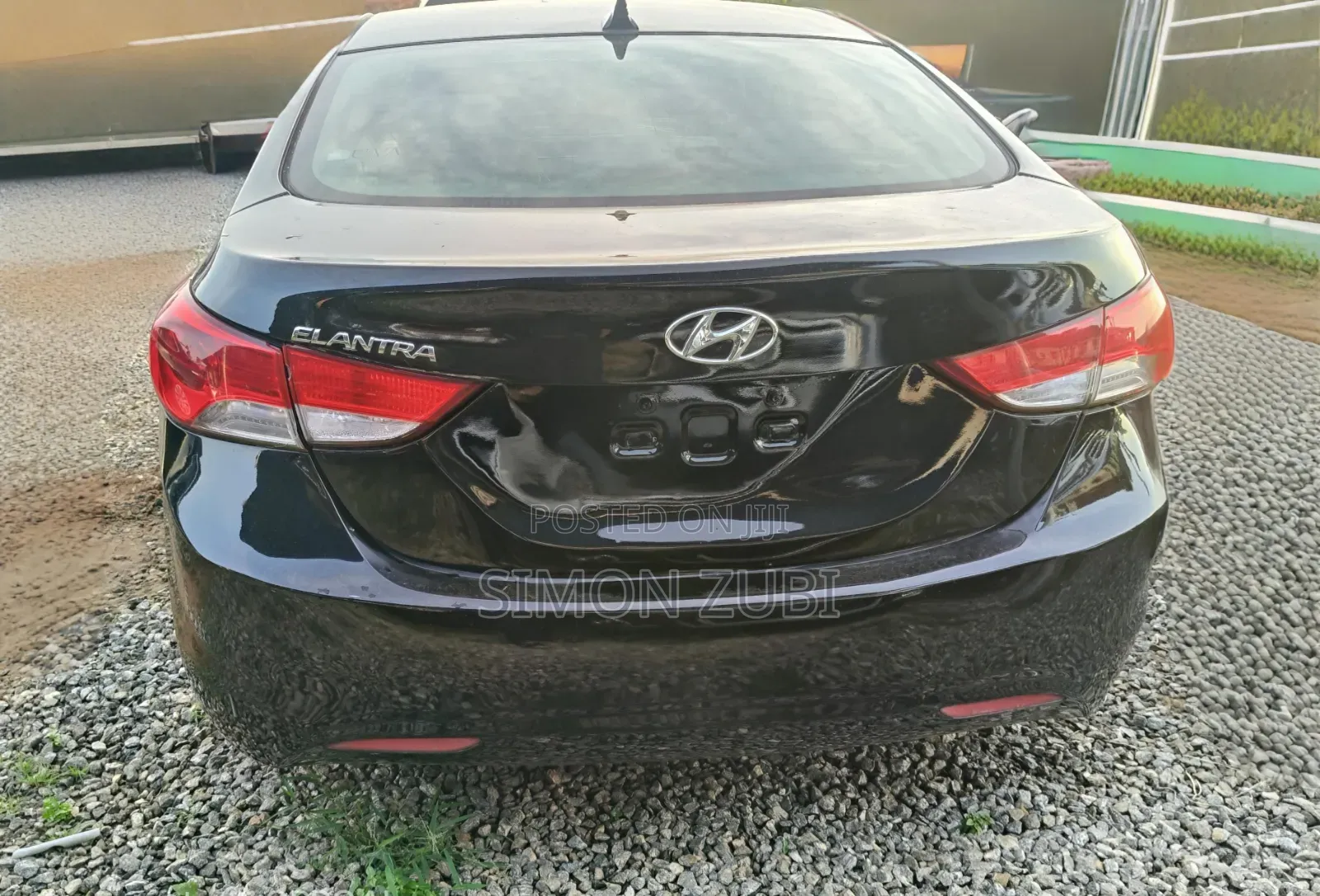 Hyundai Elantra 2012 Black