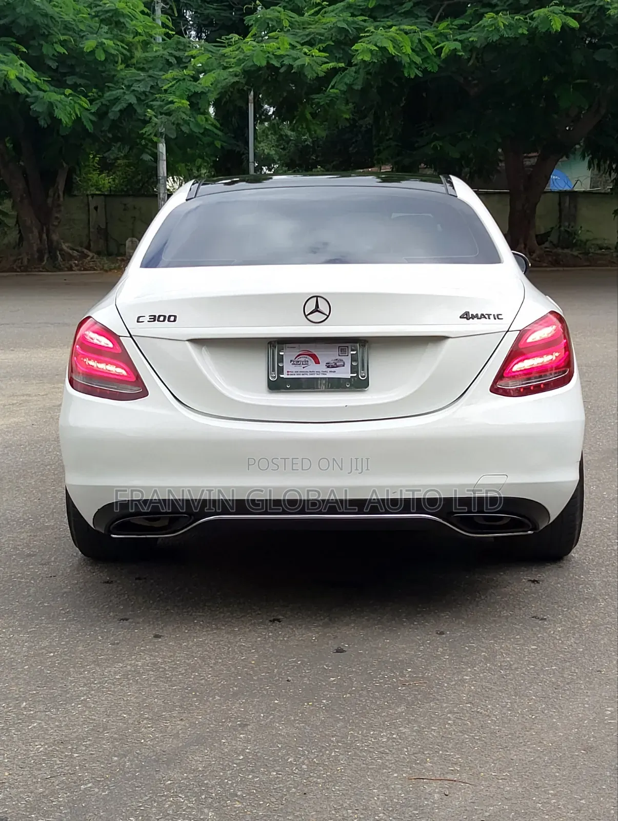 Mercedes-Benz C300 2015 White