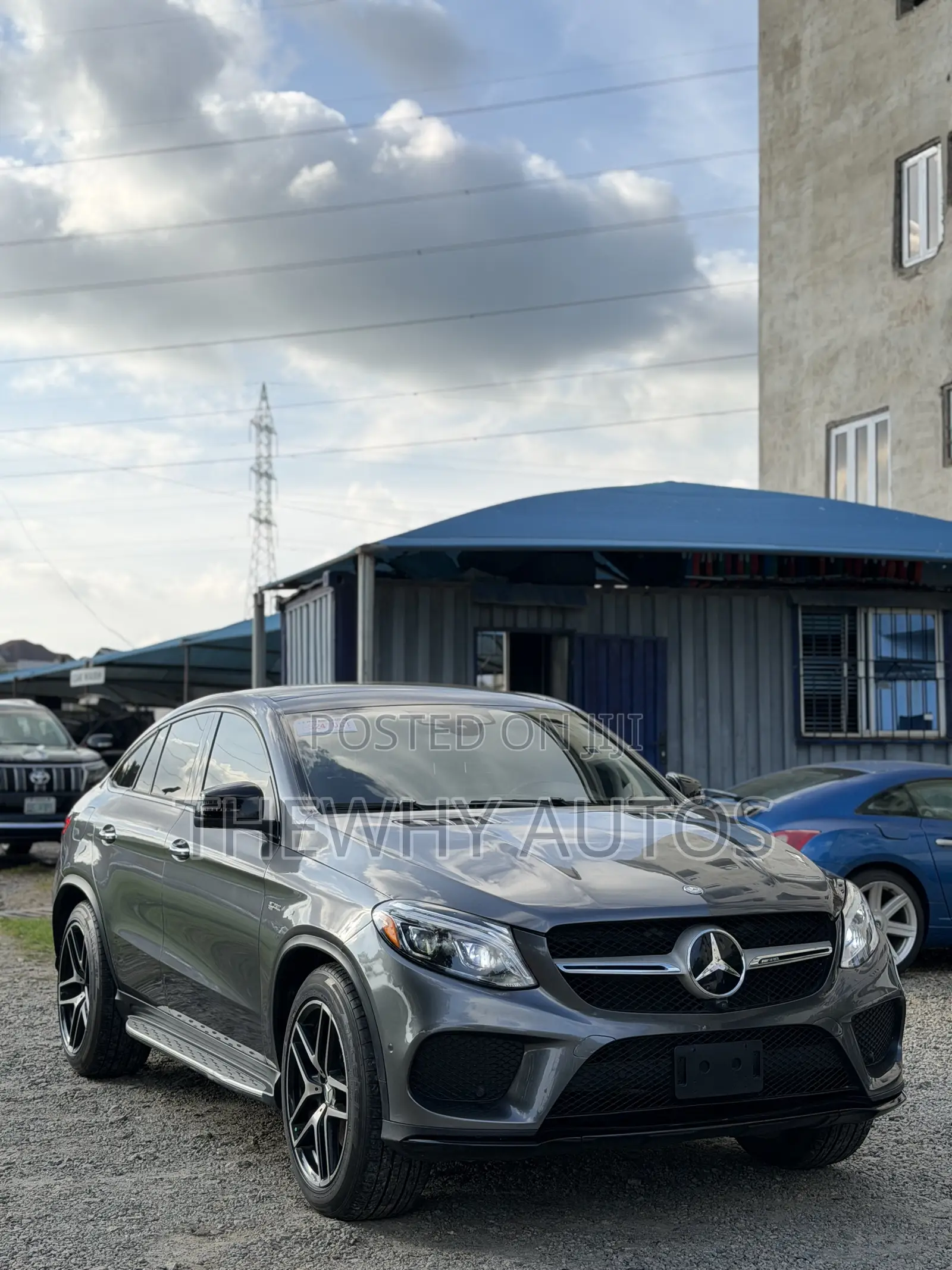 Mercedes-Benz GLE-Class AMG GLE 43 4MATIC 2018 Gray