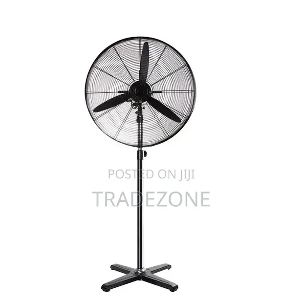Maxi Standing Industrial Fan 30 Inch Black | KFS-750