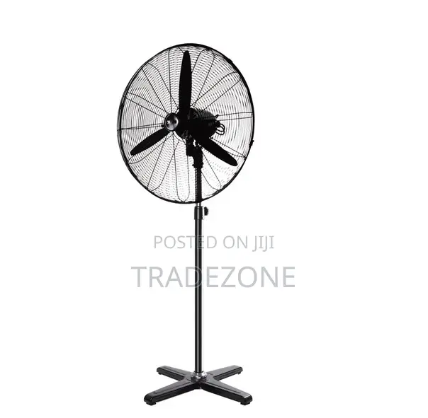 Maxi Standing Industrial Fan 30 Inch Black | KFS-750