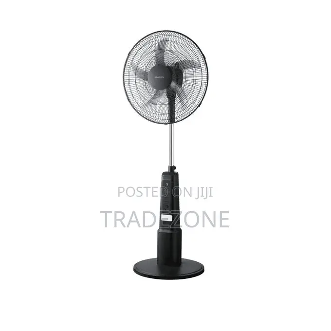 Maxi Standing Rechargeable Fan 18 Inch Black-45-25mrd