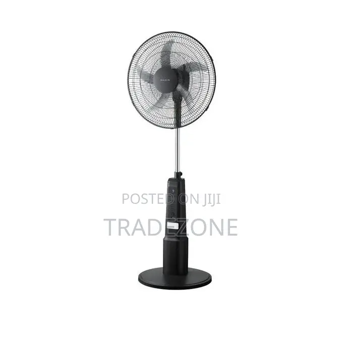 Maxi Standing Rechargeable Fan 18 Inch Black-45-25mrd
