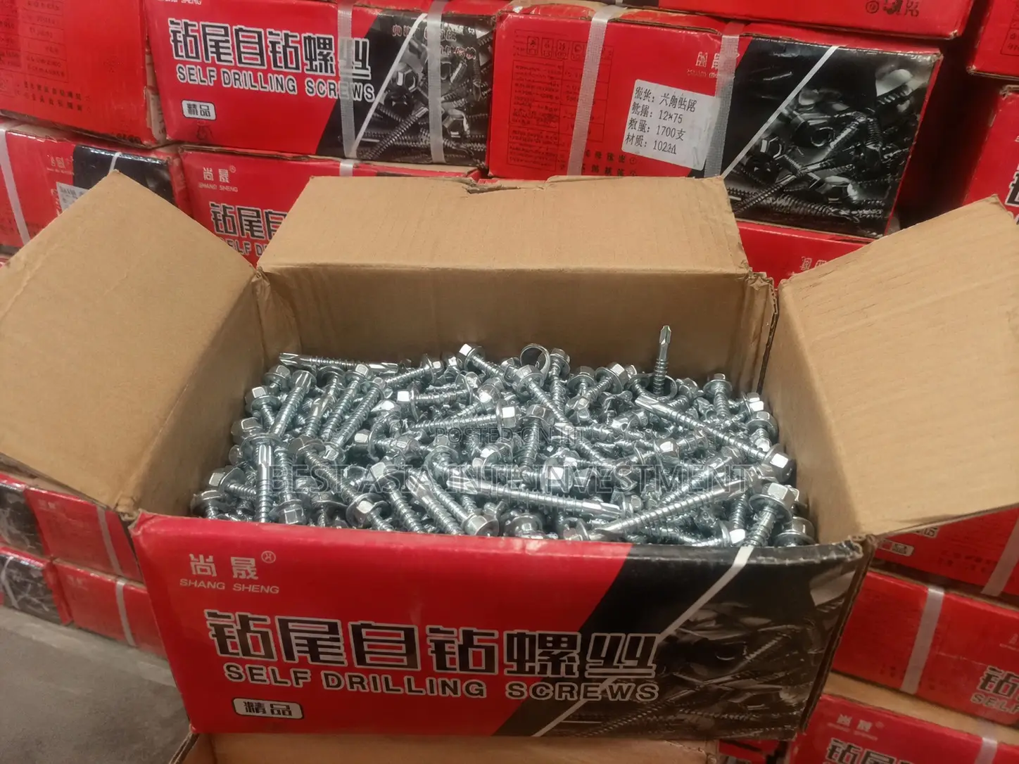 12×75mm Self-Drilling Screws