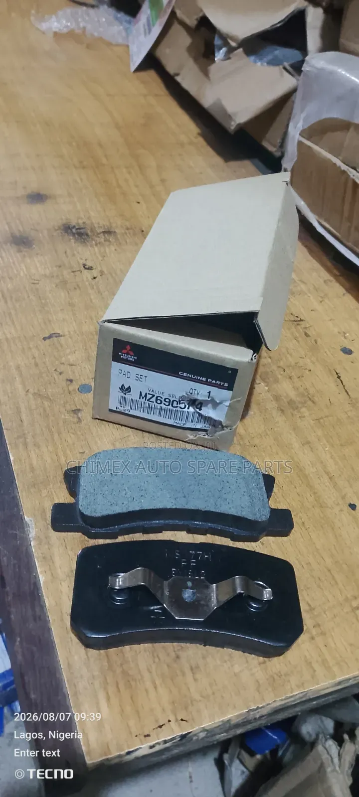 Back Brake Pad for Mitsubishi Pajero New Model