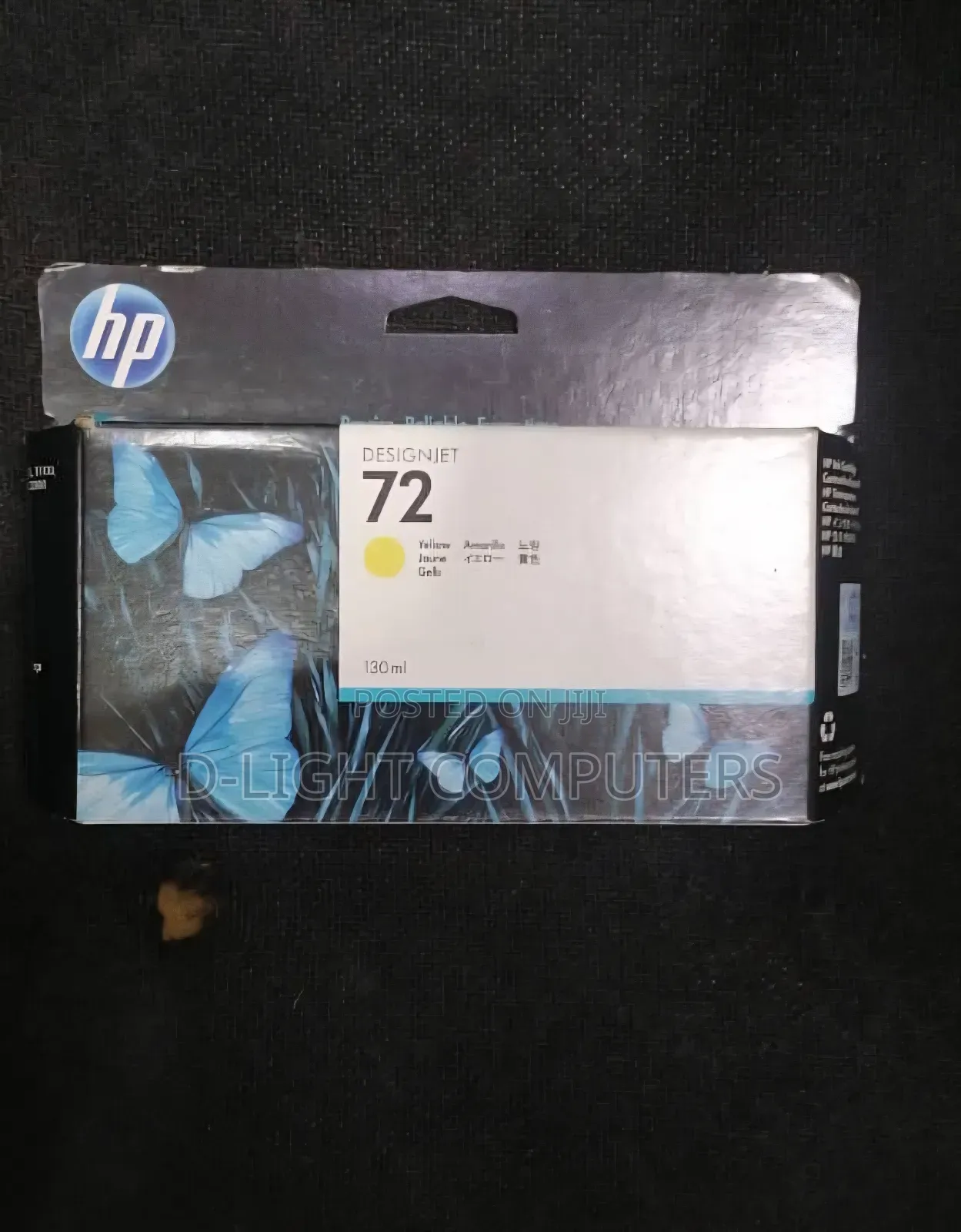 HP 72 130-Ml Yellow DesignJet Ink Cartridge