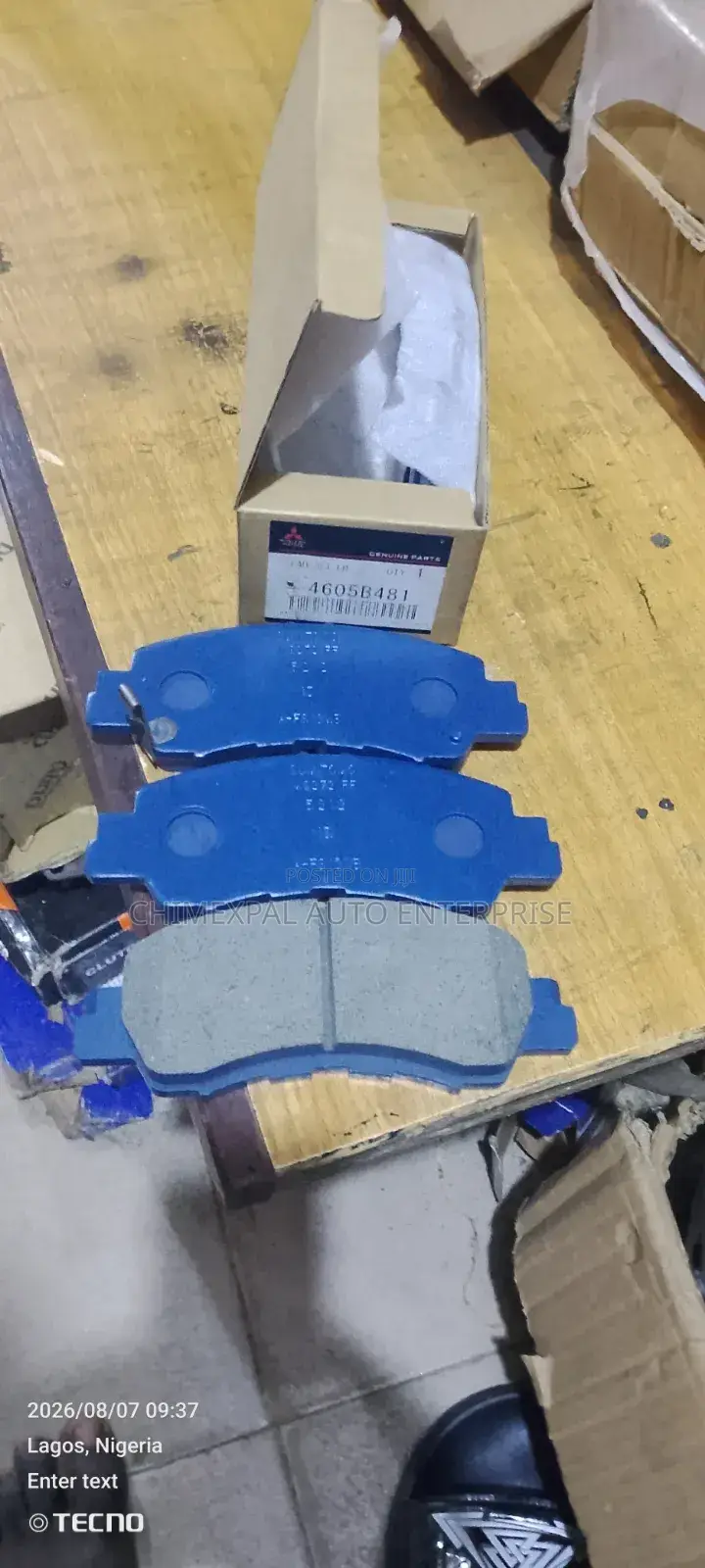 Front Brake Pad for Mitsubishi Eclipse Cross New Model
