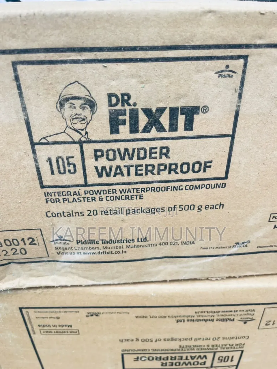 Dr Fix 105 Powder Waterproof (20 Pack)