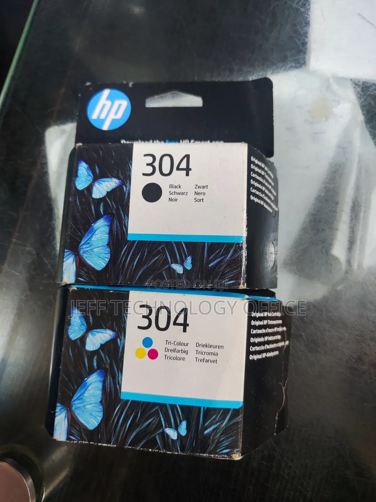 Genuine HP 304 Black Ink Cartridges