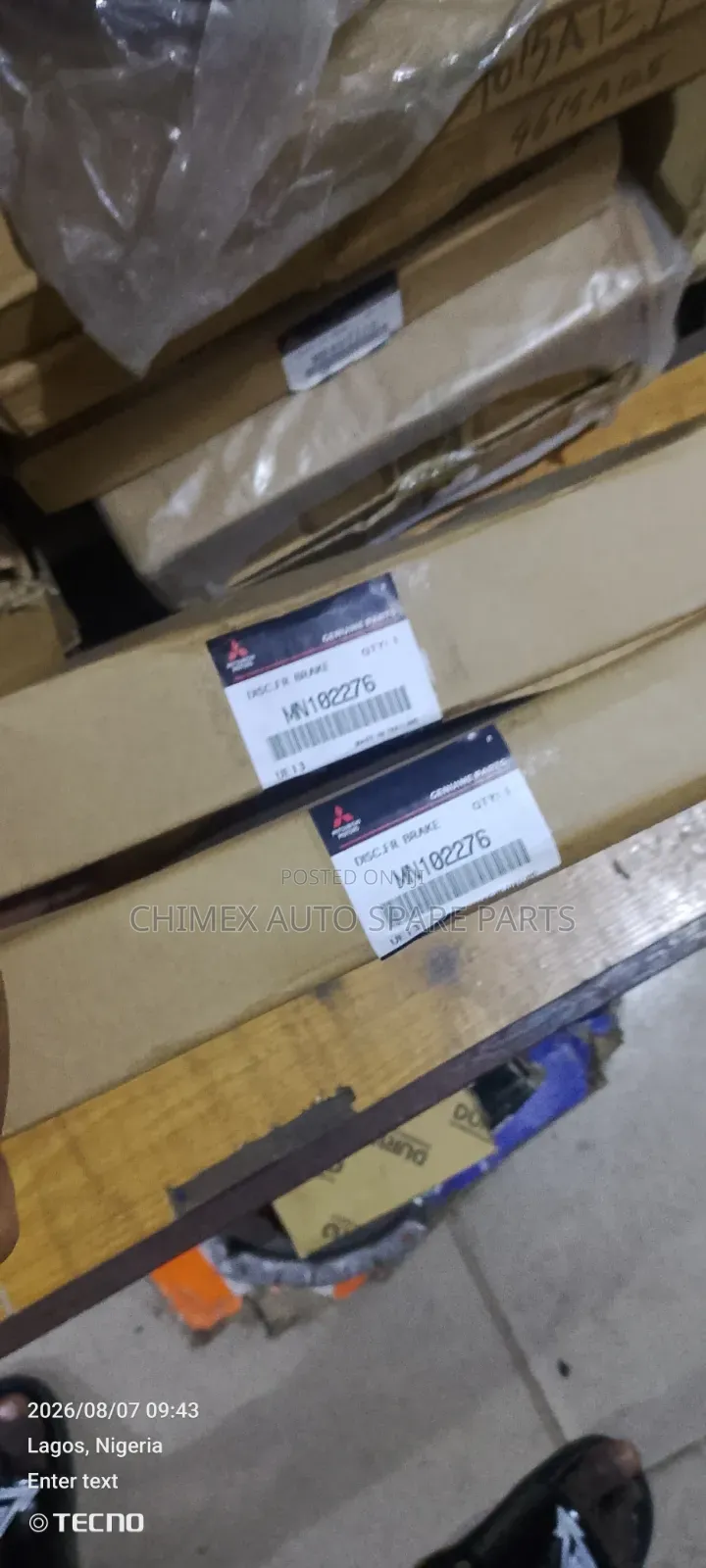 Front Brake Disc for Mitsubishi Pajero