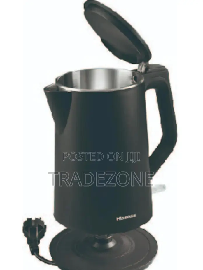 Hisense Kettle 1.5L Double Wall Black 2200W (HK15DWBK)