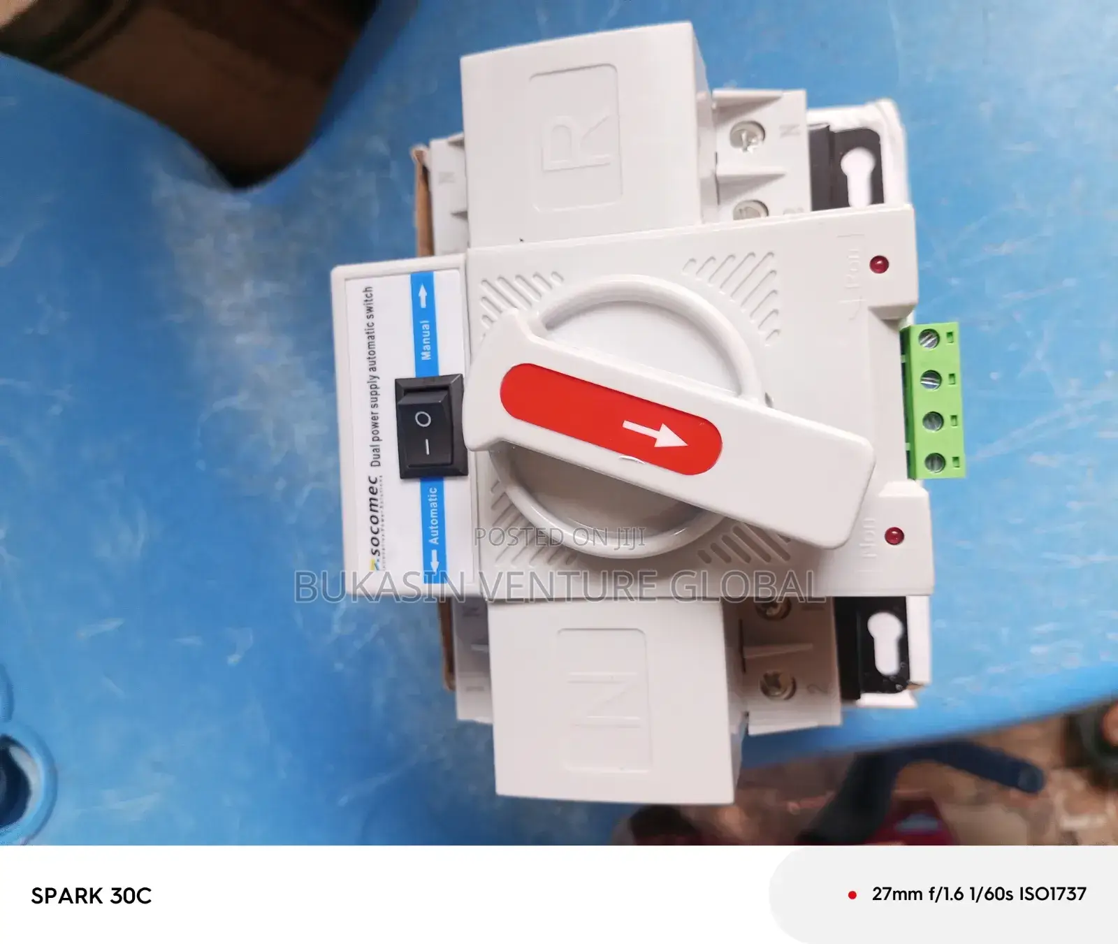 100amps Single Phase Automatic Changeover Socomec Available