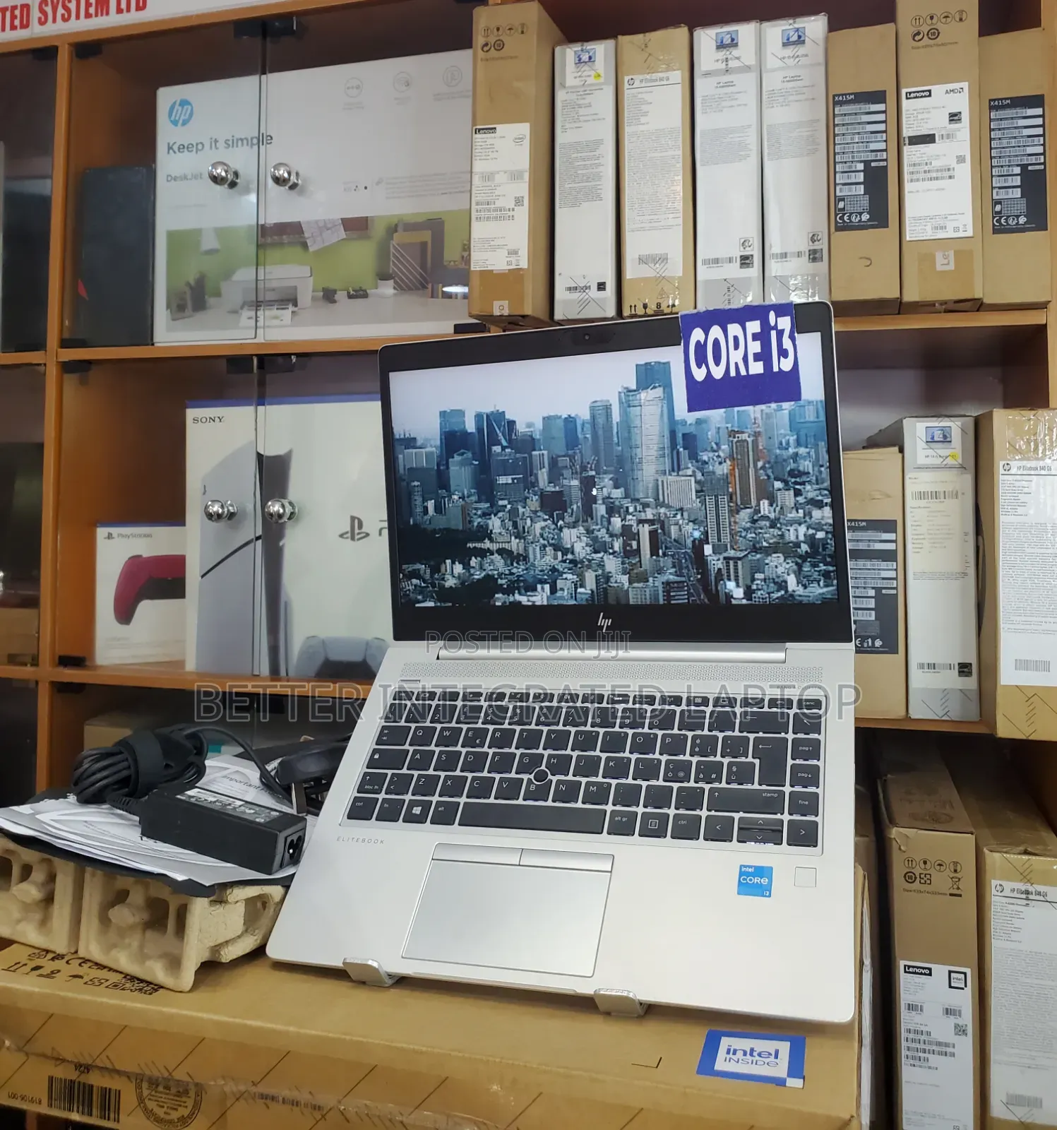 New Laptop HP EliteBook 840 G5 8GB Intel Core i3 SSD 512GB