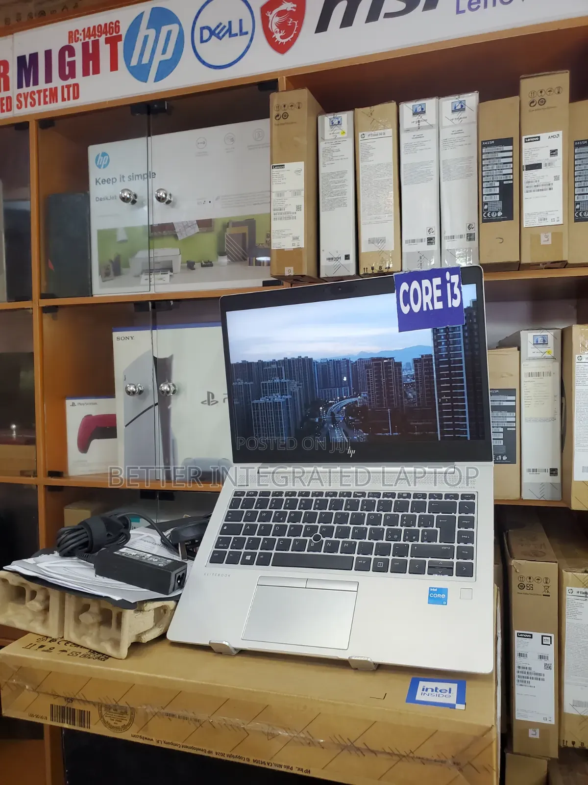 New Laptop HP EliteBook 840 G5 12GB Intel Core i3 SSD 512GB