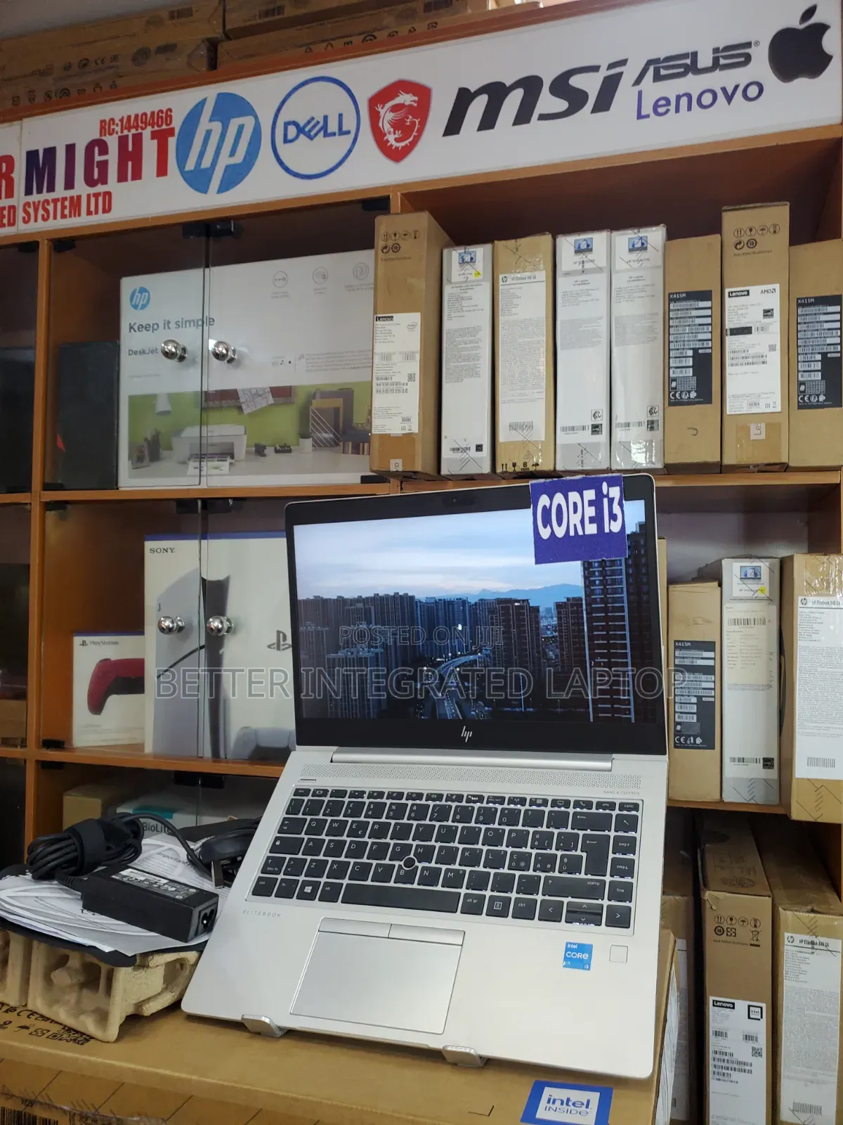 New Laptop HP EliteBook 840 G5 12GB Intel Core i3 SSD 512GB