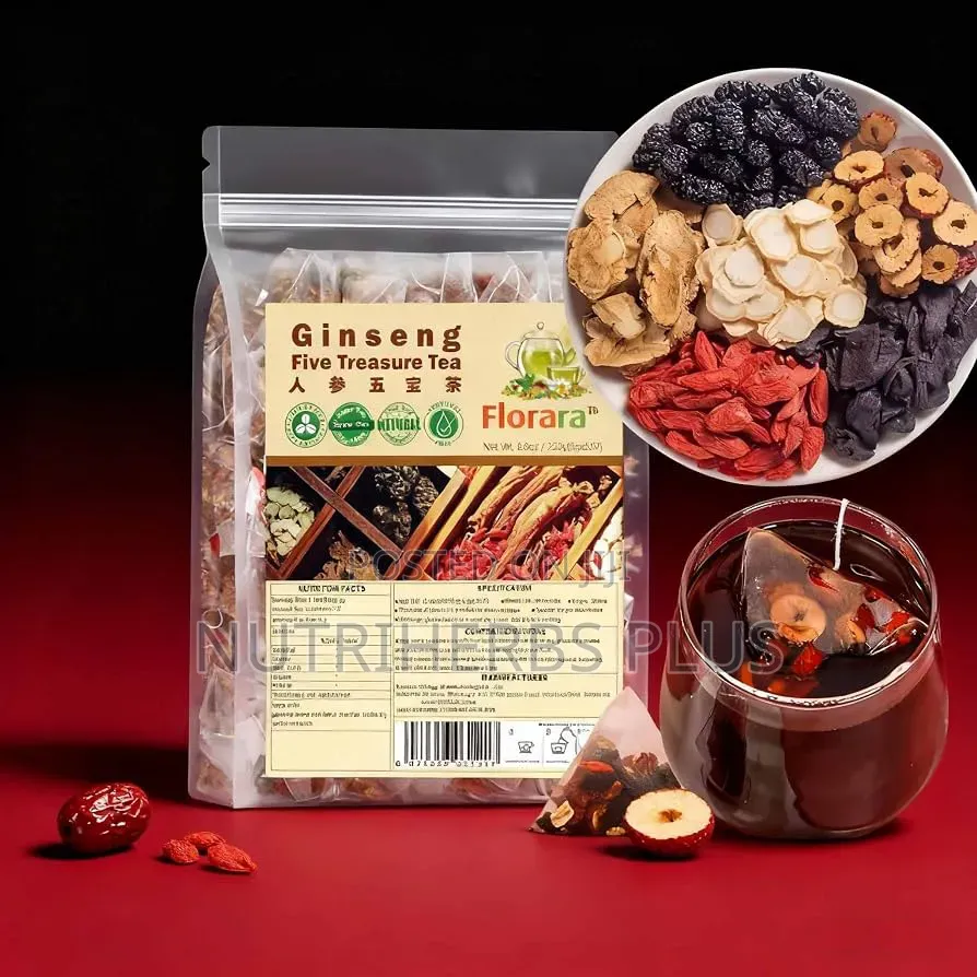 Five Star Ginseng Tea (The Energy Herbal Tea)