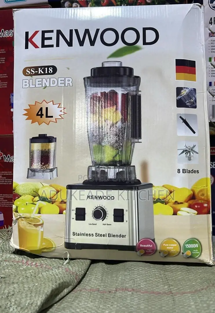 4liters 2in1 Kenwood Commercial Grinder Blender