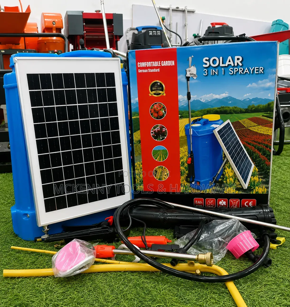 Comfortable Garden Solar 3-in-1 Knapsack