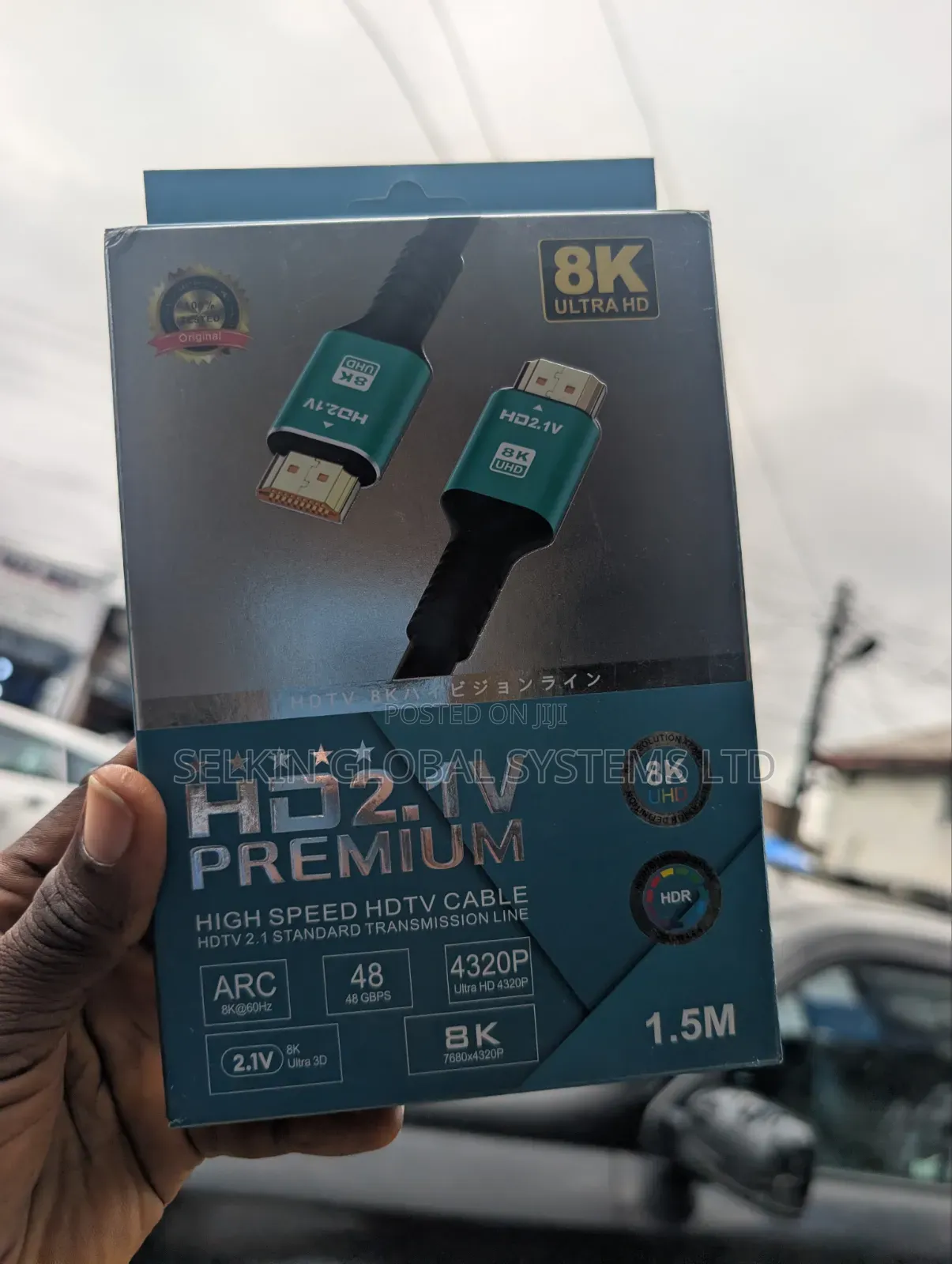 1.5m V2. 1 HDMI Cable