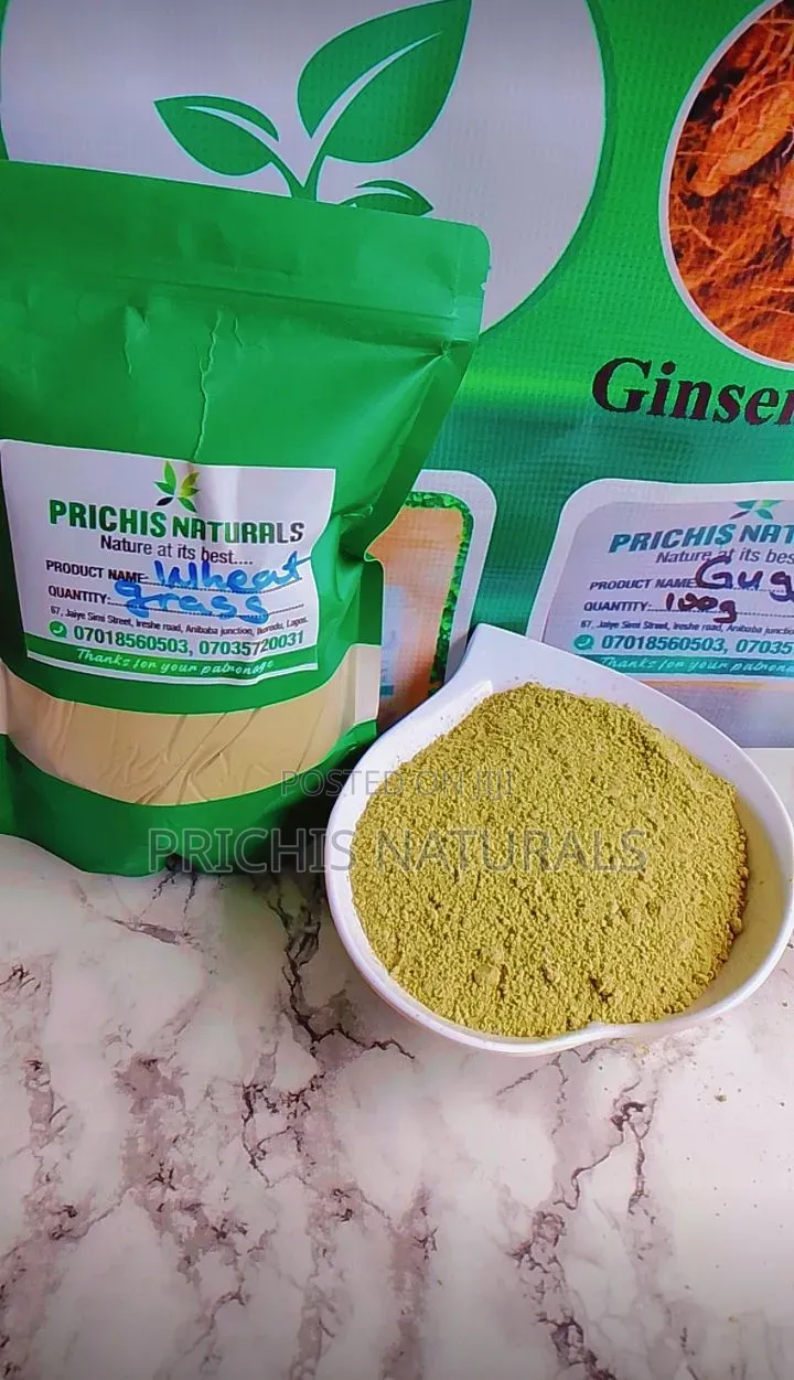 Wheatgrass Powder 100g – Organic Wheatgrass Powder for Natural Detox,