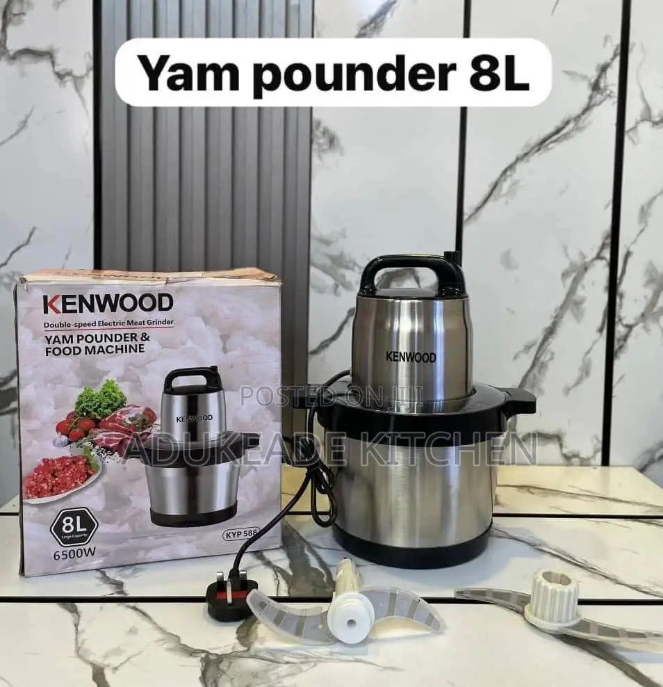 8 Liters Kenwood Yam Pounder and Food Processor Machine