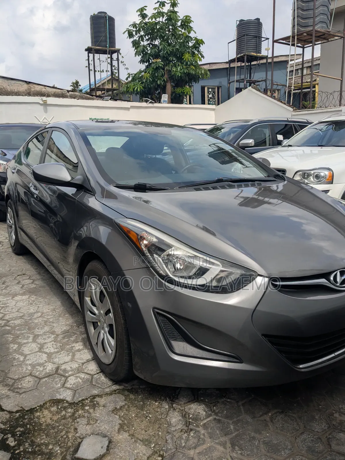 Hyundai Elantra Limited 4dr Sedan (1.8L 4cyl 6A) 2014 Gray