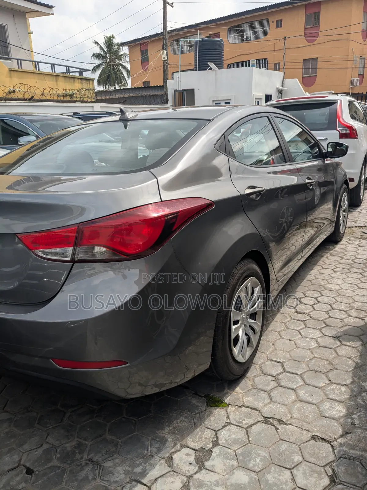 Hyundai Elantra Limited 4dr Sedan (1.8L 4cyl 6A) 2014 Gray