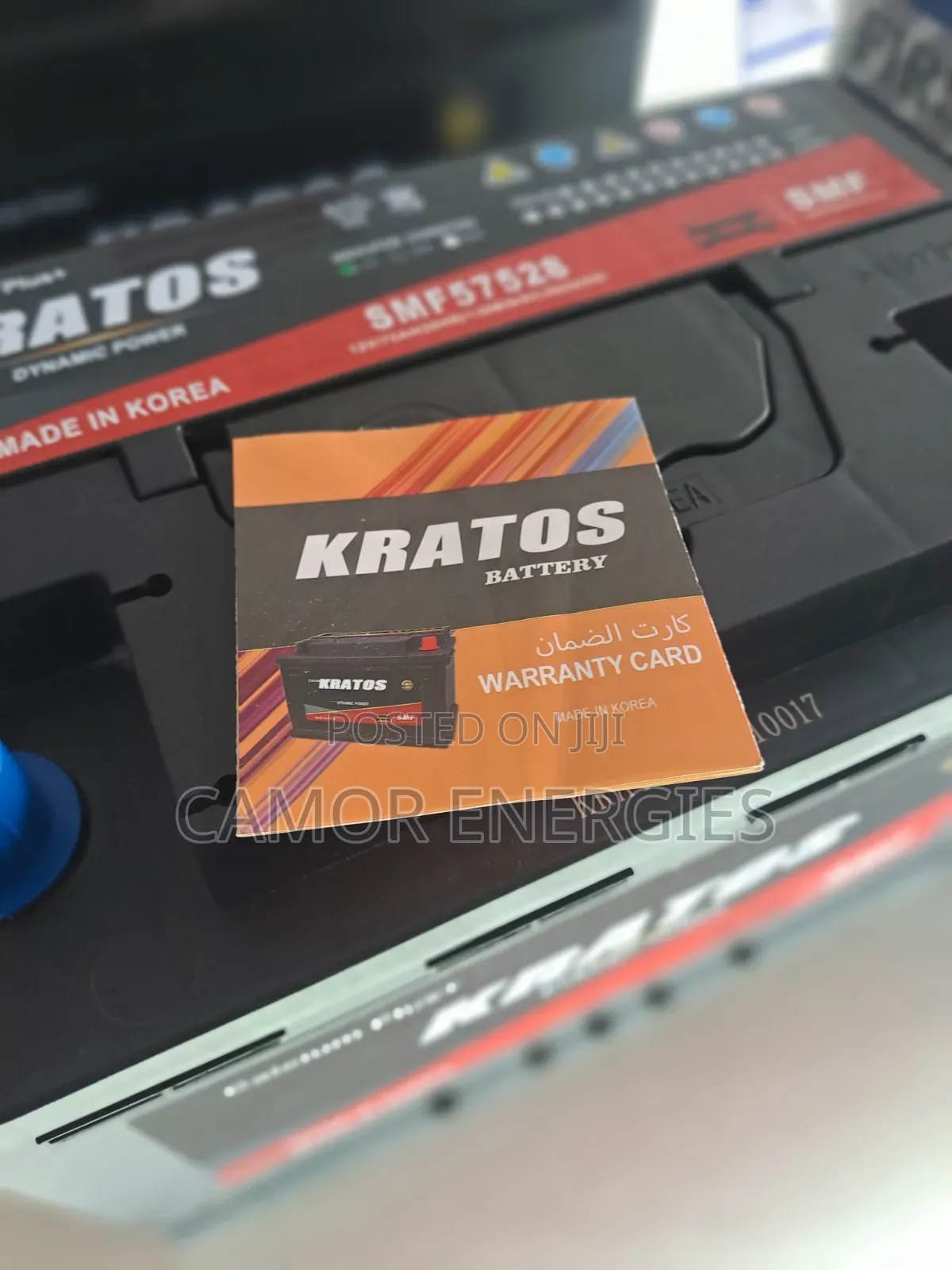 Original Korea Kratos 75Ah Car Battery for Toyota Camry Corolla