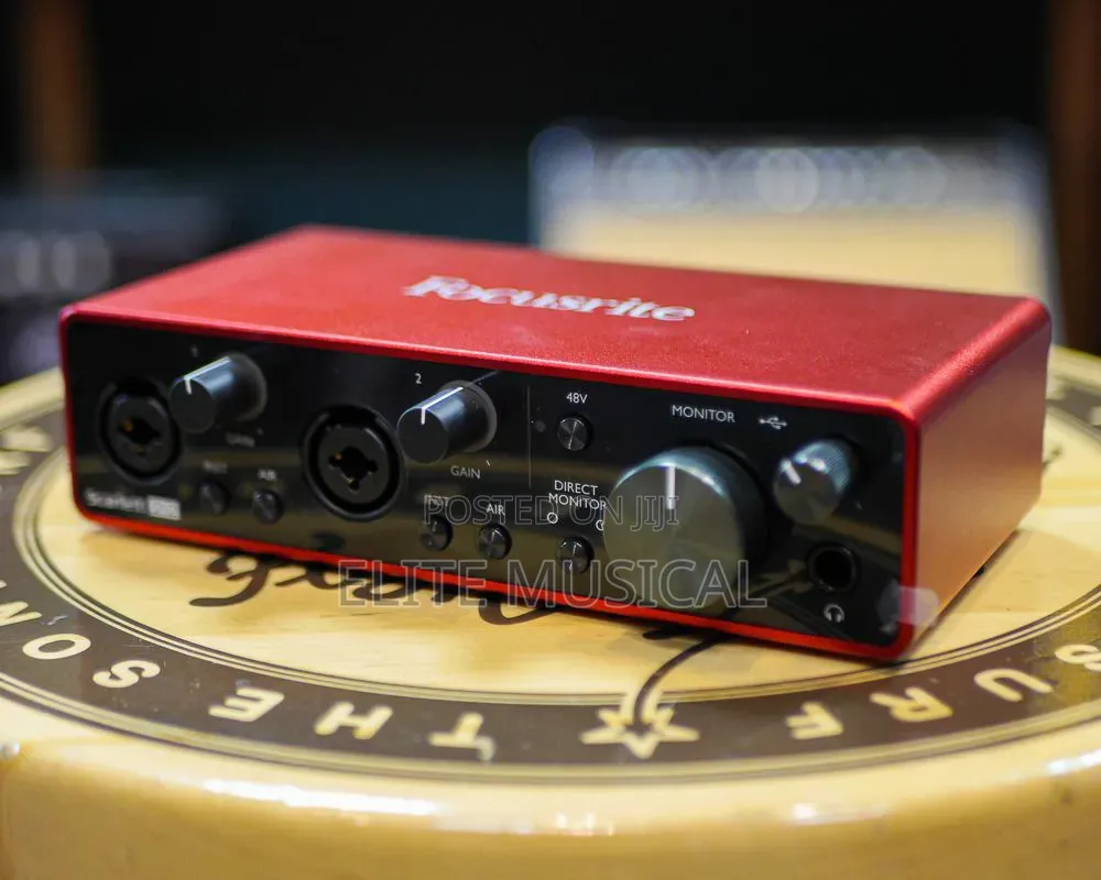 Original Scarlet 2i2 Focusrite Sound Card