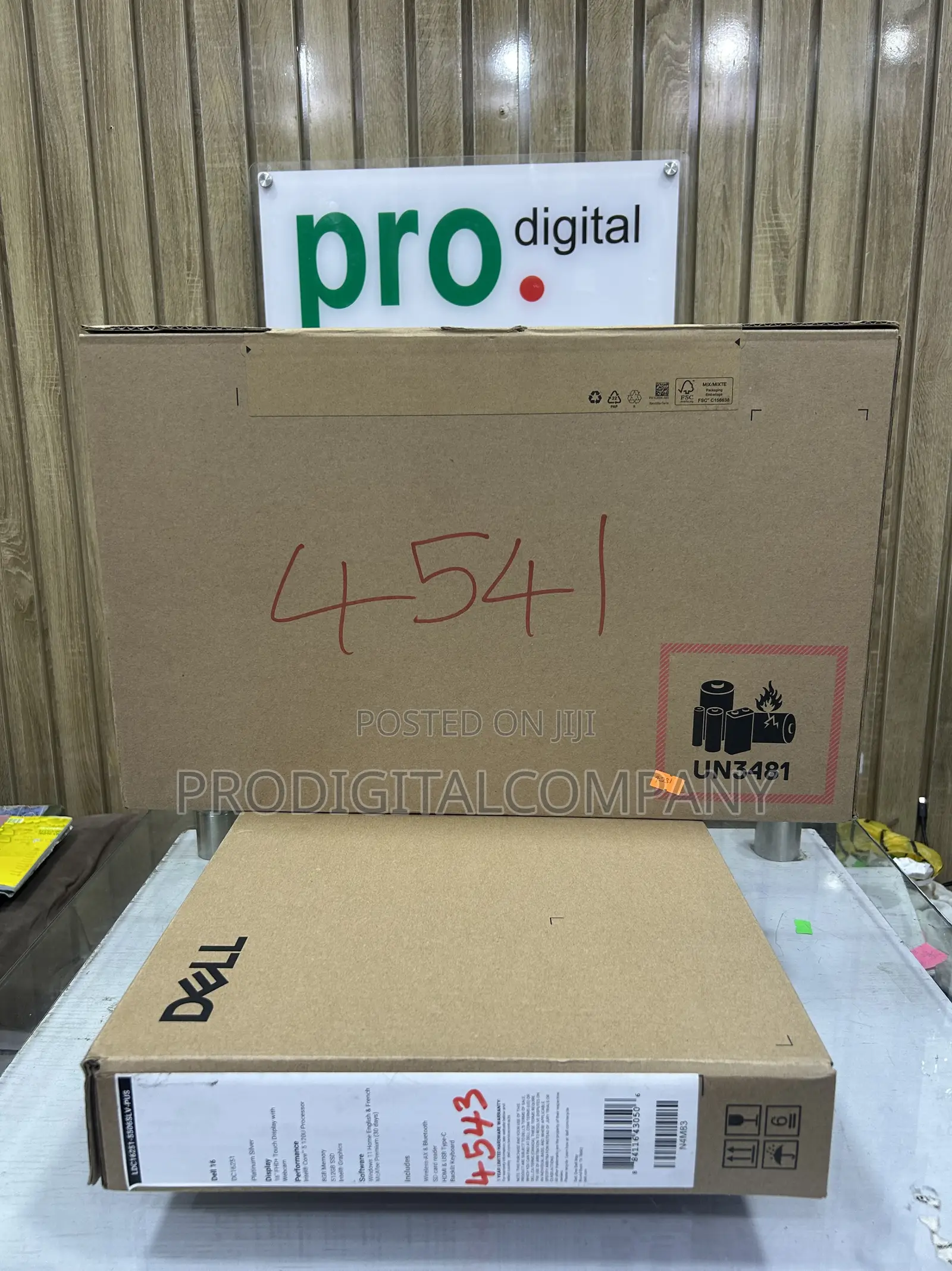 New Laptop Dell 16 Premium 8GB Intel Core 5 SSD 512GB