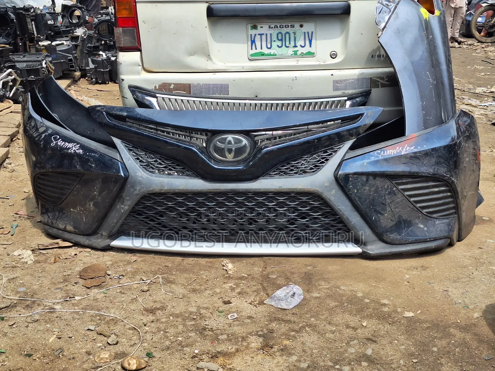 Complete Front Bumper Toyota Camry 2018