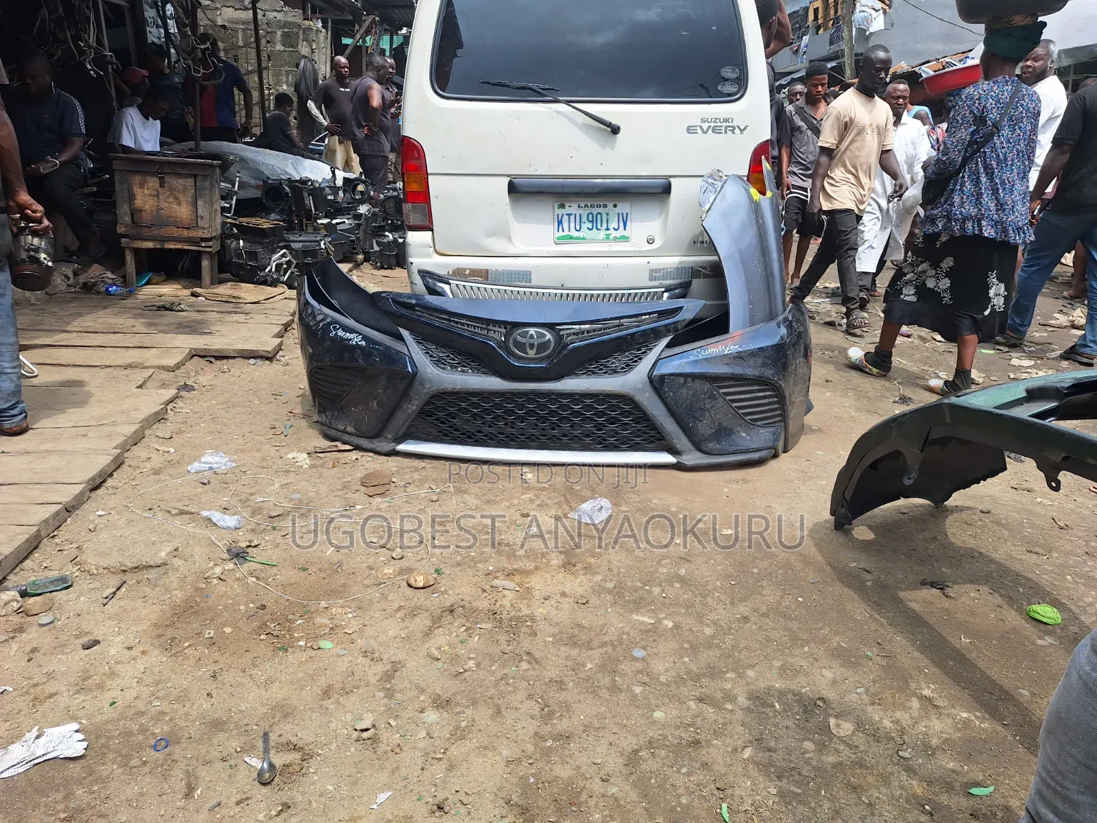 Complete Front Bumper Toyota Camry 2018