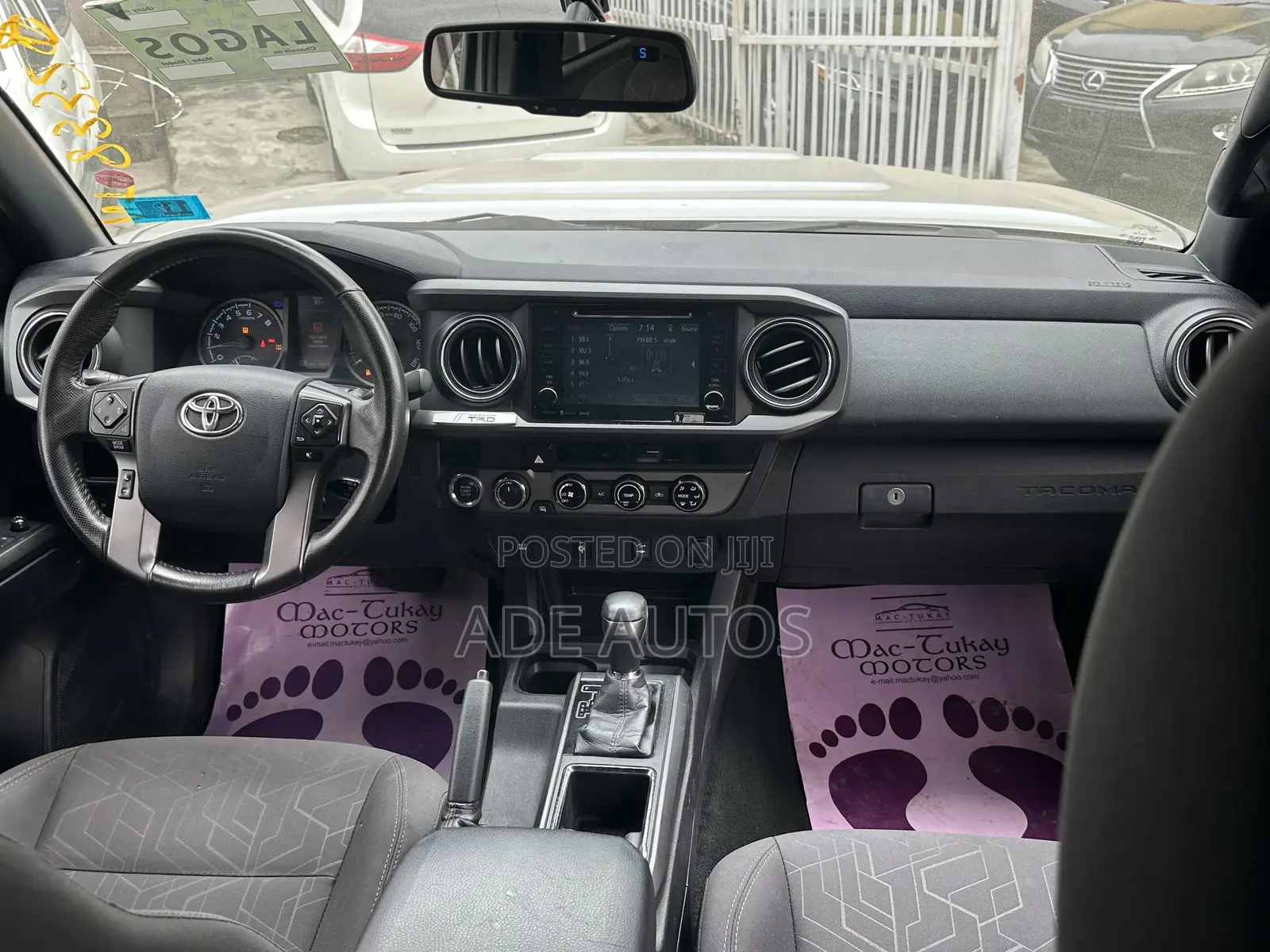 Toyota Tacoma TRD Sport 2017 Silver