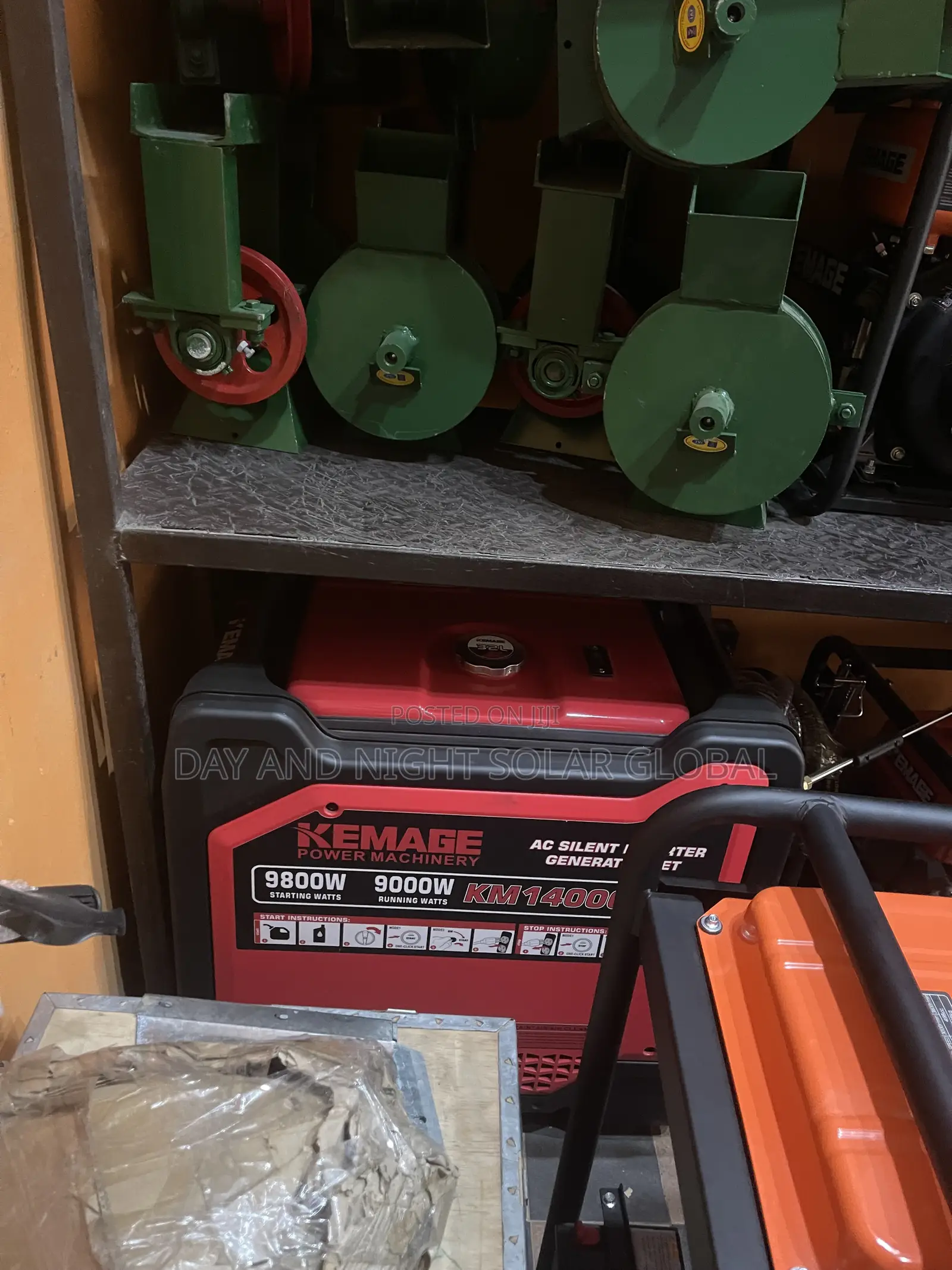 KM14000ie 9.8kva Silent Inverter AC Generator